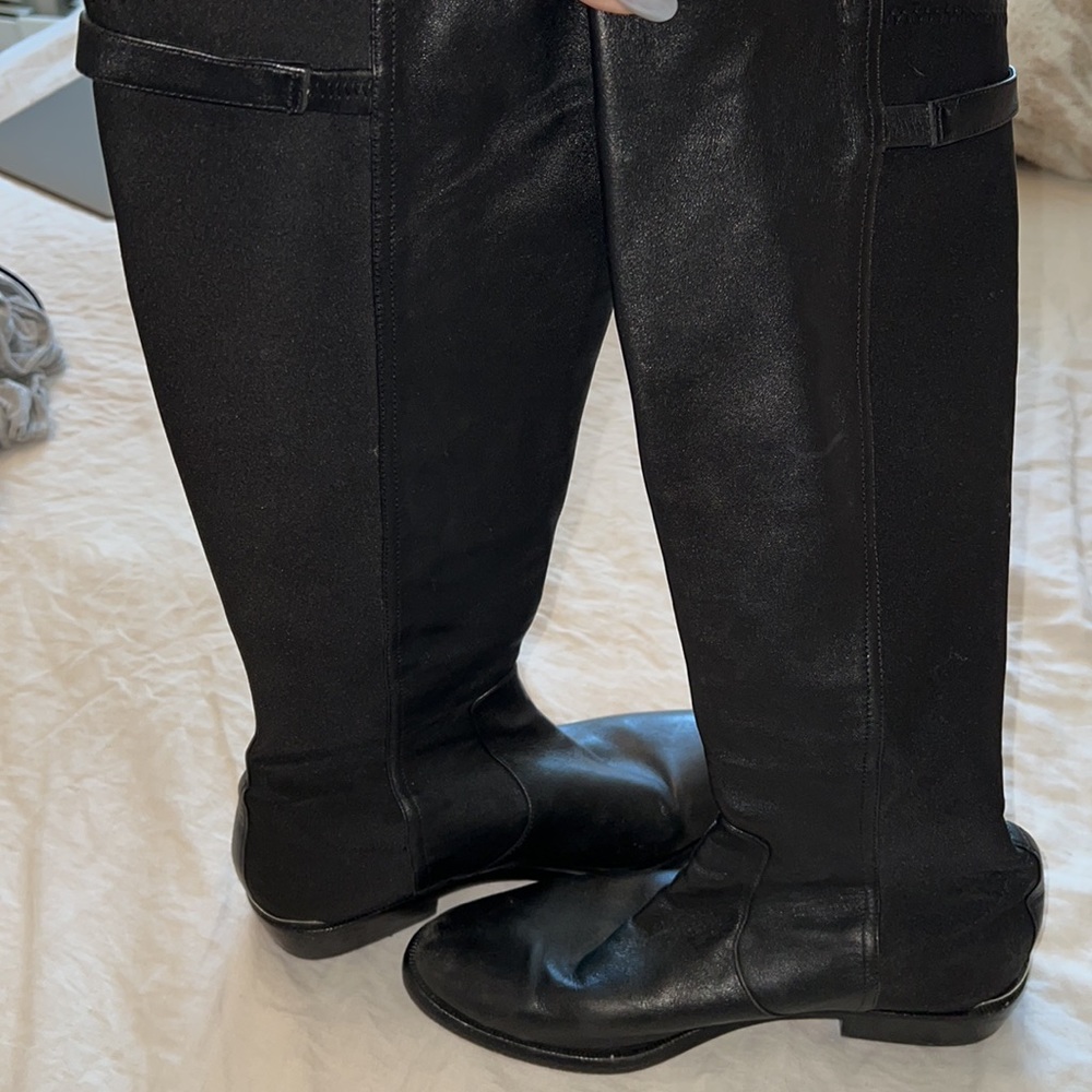 Coach black lilac boot (Q3011) - Picture 6 of 9